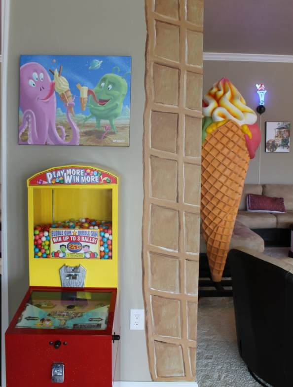 The Sweet Escape Luxury AirBnB Home Video Game Arcade